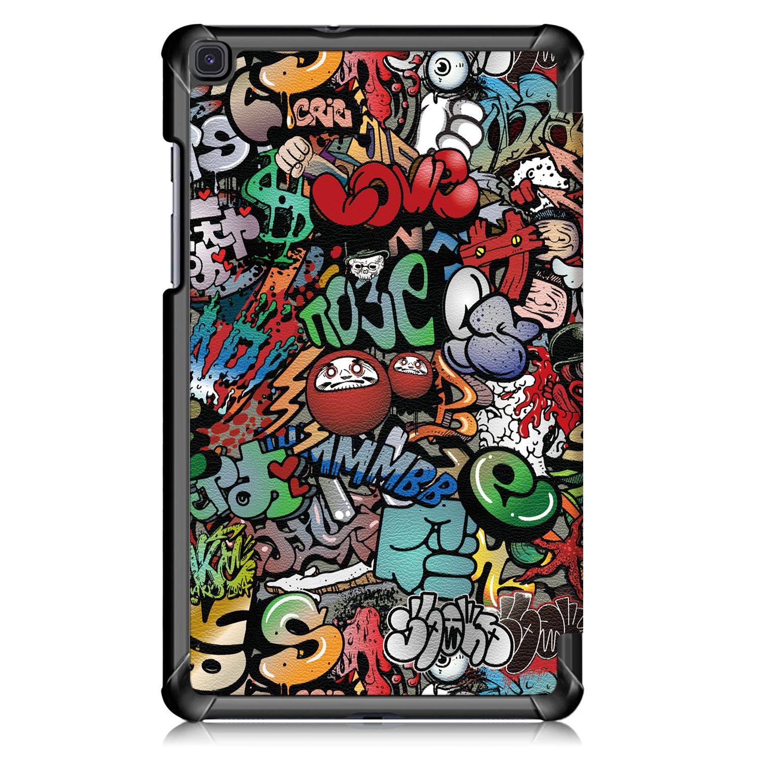 Printing-Tri-Fold-Tablet-Case-for-Samsung-Tab-A-80-2019---Doodle-1539698