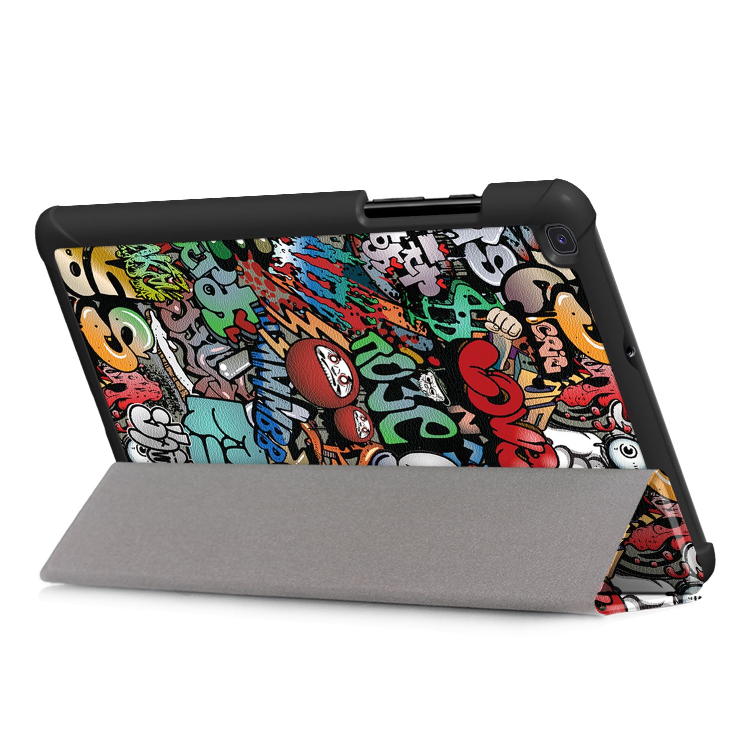 Printing-Tri-Fold-Tablet-Case-for-Samsung-Tab-A-80-2019---Doodle-1539698