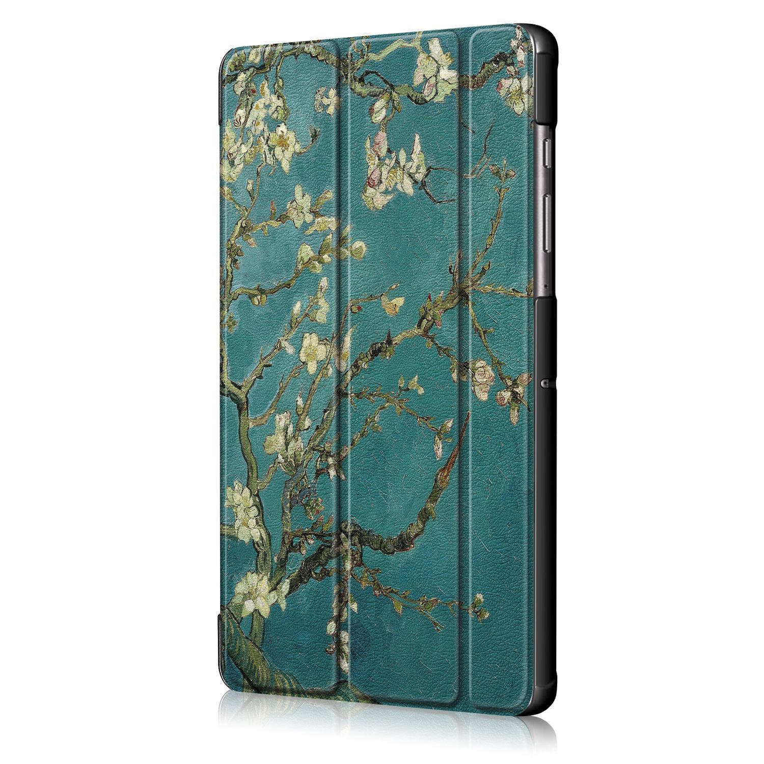 Printing-Tri-Fold-Tablet-Case-for-Samsung-Tab-S6-105---Apricot-Blossom-1556682
