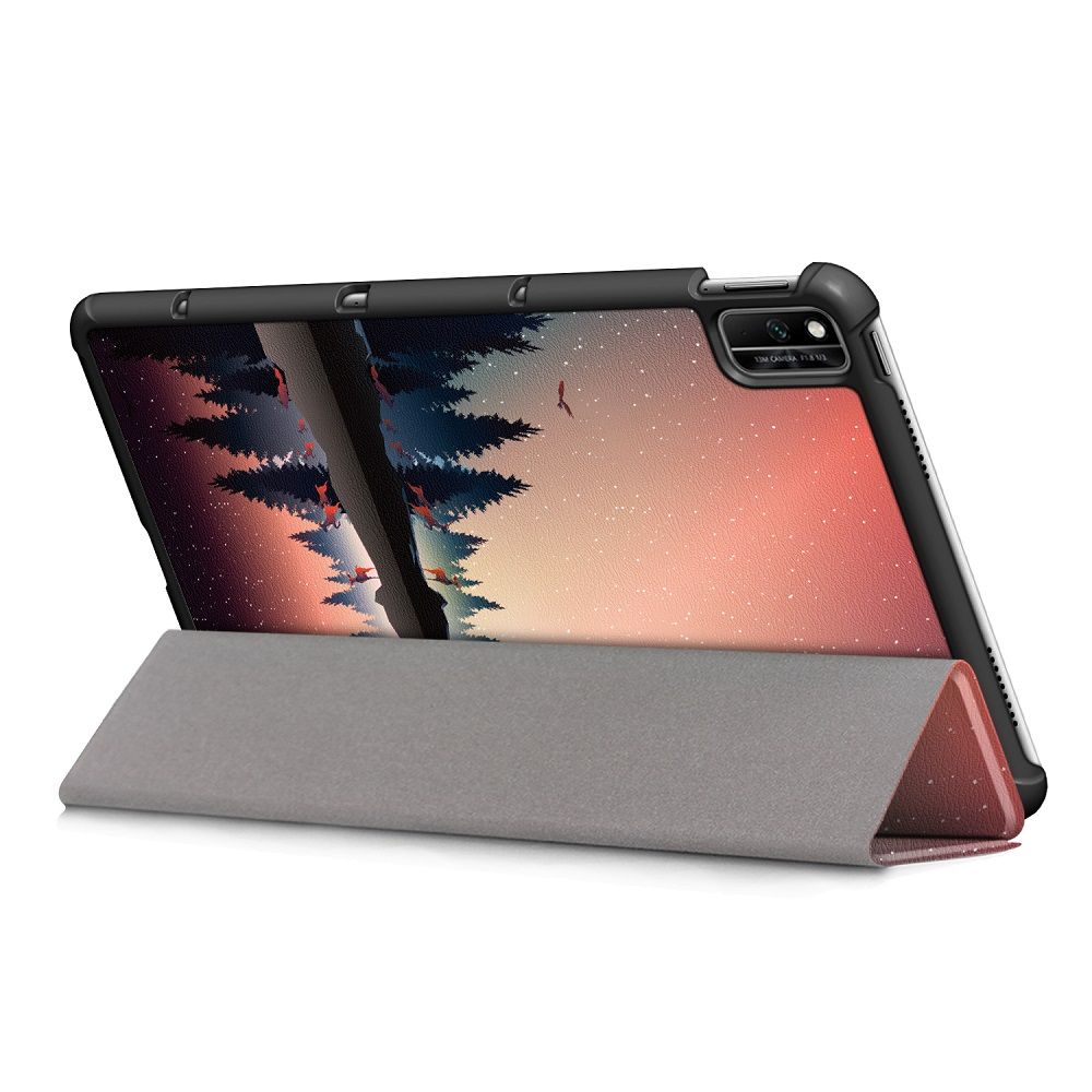Tri-Fold-Painted-Dusk-PU-Leather-Folding-Stand-Case-for-104-Inch-HUAWEI-Honor-V6-Tablet-1701145
