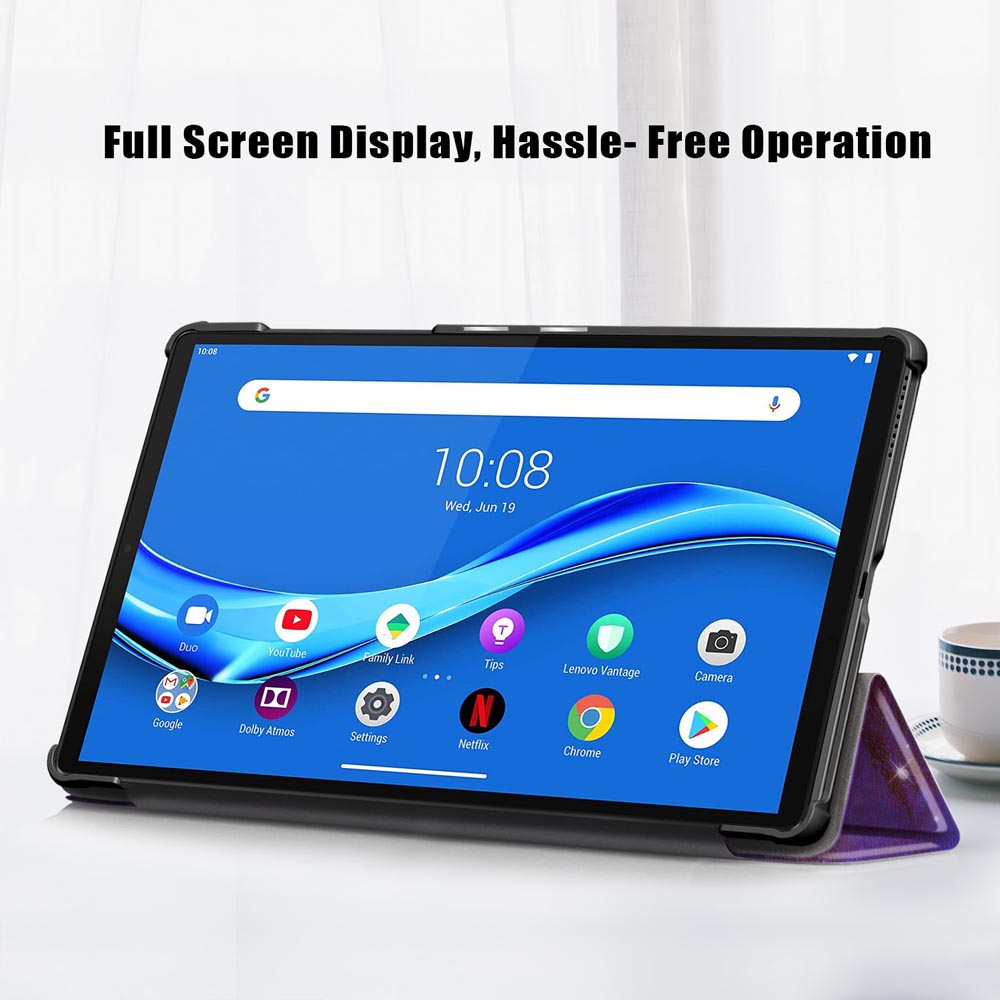 Tri-Fold-Pringting-Tablet-Case-Cover-for-Lenovo-Tab-M10-Plus-Tablet---Galactics-Version-1666716