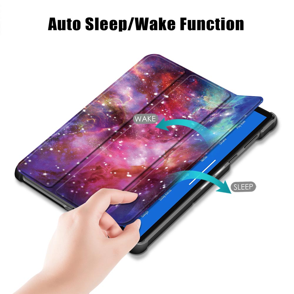 Tri-Fold-Pringting-Tablet-Case-Cover-for-Lenovo-Tab-M10-Plus-Tablet---Galactics-Version-1666716