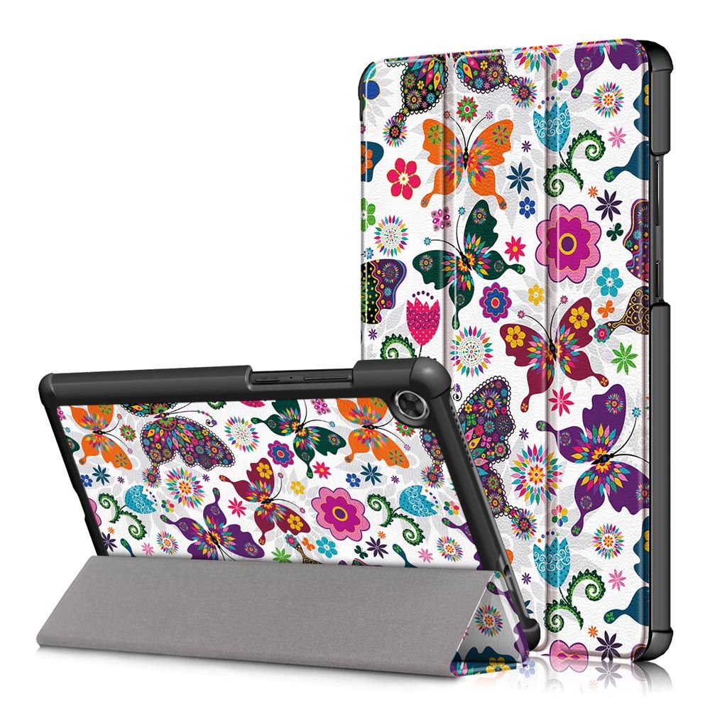 Tri-Fold-Pringting-Tablet-Case-Cover-for-Lenovo-Tab-M8-Tablet---Butterfly-Version-1667017