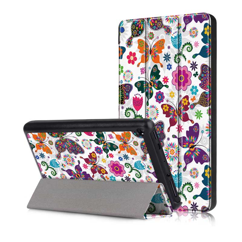 Tri-Fold-Pringting-Tablet-Case-Cover-for-New-F-ire-HD-7-2019-Butterfly-1521213