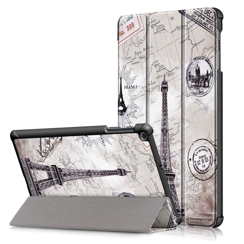 Tri-Fold-Pringting-Tablet-Case-Cover-for-Samsung-Galaxy-Tab-A-101-2019-T510-Tablet---Tower-1463747