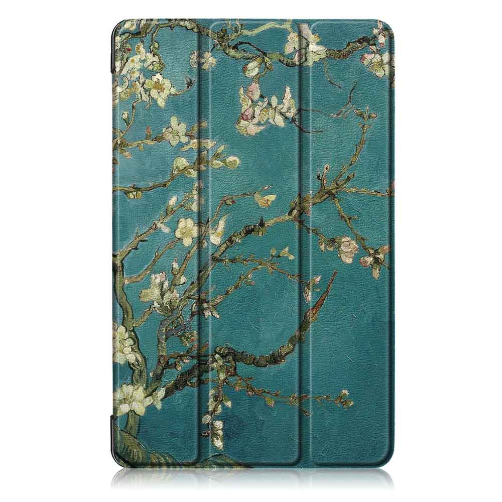 Tri-Fold-Pringting-Tablet-Case-Cover-for-Samsung-Galaxy-Tab-A-80-2019-SM-P200-P205-Tablet---Apricot--1488011