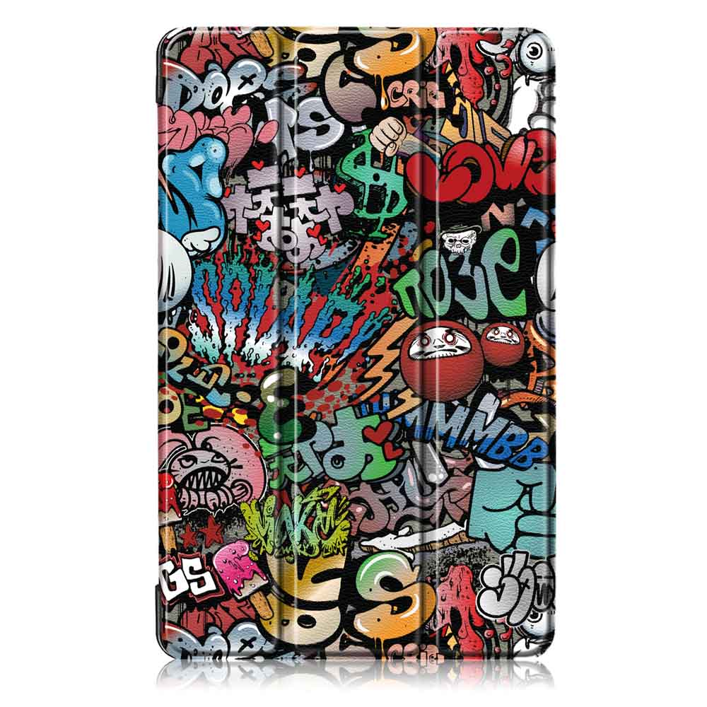 Tri-Fold-Pringting-Tablet-Cover-for-Samsung-Galaxy-Tab-A-80-2019-SM-P200-P205-Tablet---Doodle-1487830