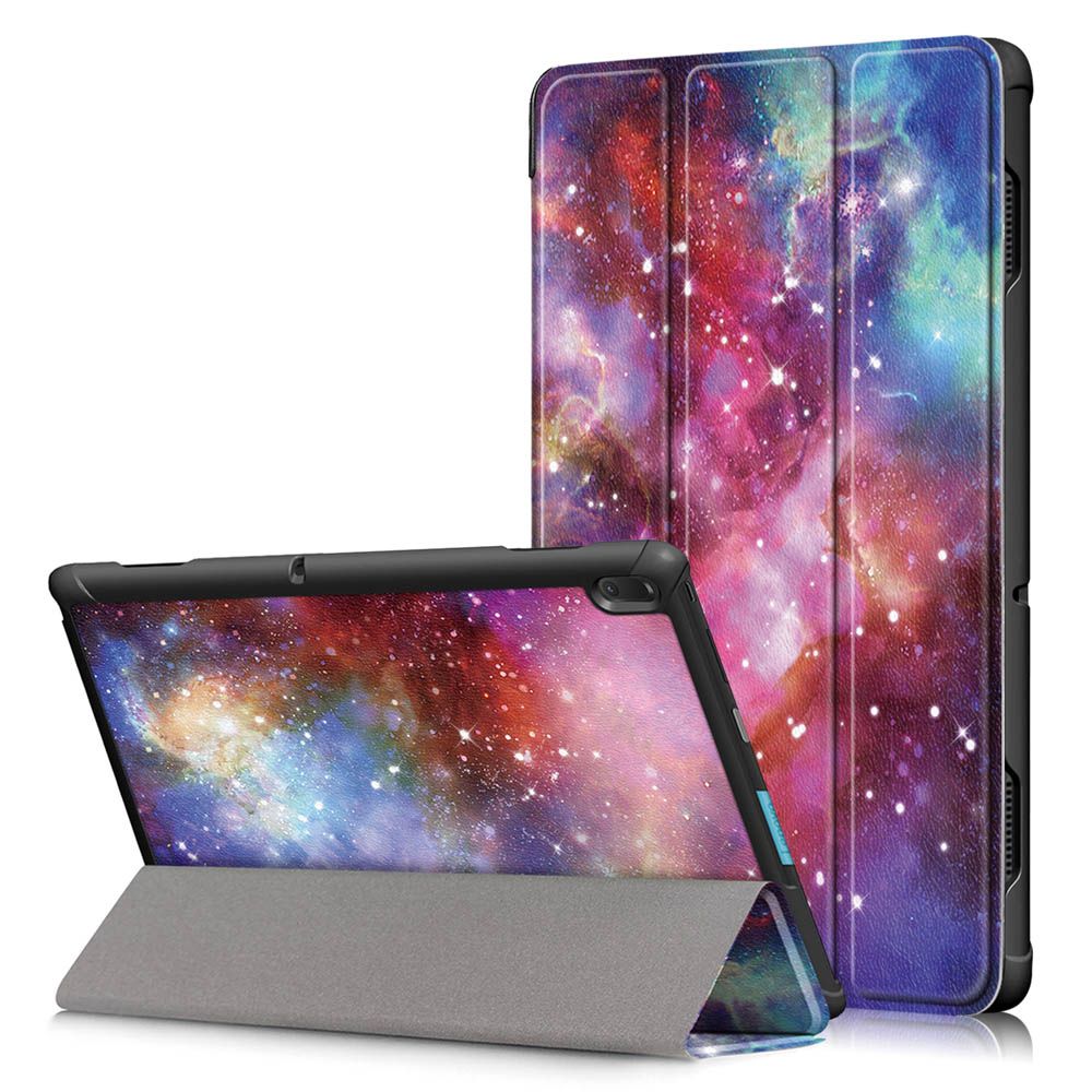 Tri-Fold-Printing-Tablet-Case-Cover-for-Lenovo-Tab-E10-Tablet---Milky-Way-galaxy-1444978