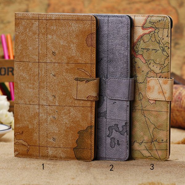 World-Map-PU-Leather-Wallet-Case-For-Google-Nexus-7-2nd-Gen-86002