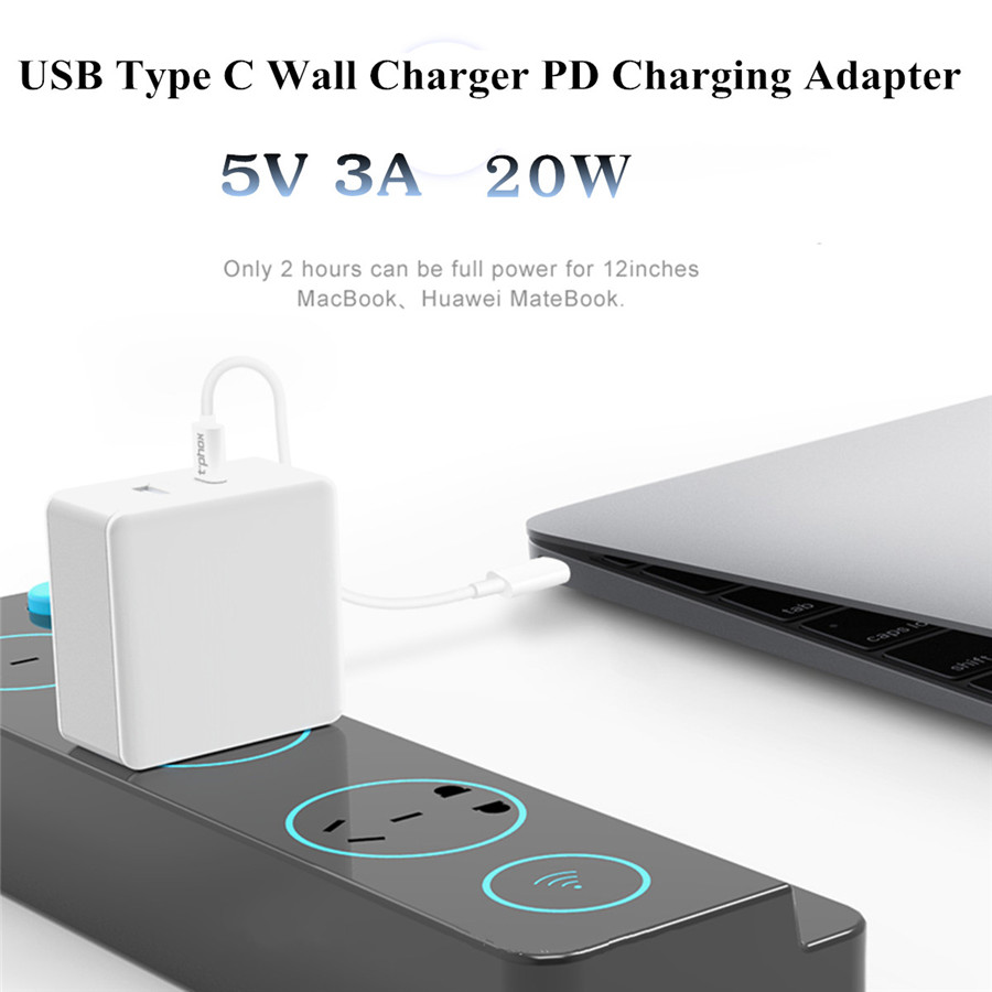 5V-USB-Type-C-Wall-Charger-PD-Charging-Adapter-US-Plug-For-Macbook-iPhone-iPad-Tablet-1269247