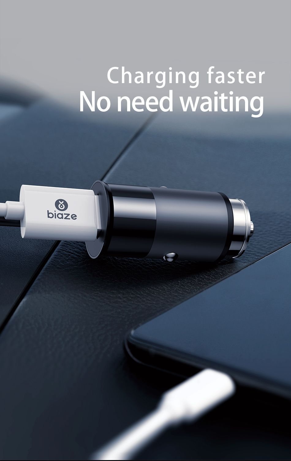 Biaze-5V-55A-4-USB-15M-Cable-Fast-Charging-Car-Charger--Power-Adapter-For-Tablet-Smartphone-1654189