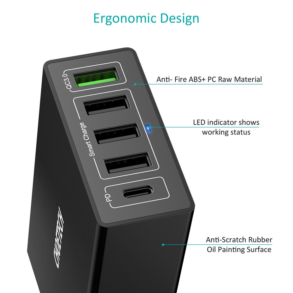 CHOETECH-60W-Multi-Port-USB-QC30-Quick-Charger-Power-Adapter-for-Smartphone-Tablet-Laptop-1630122