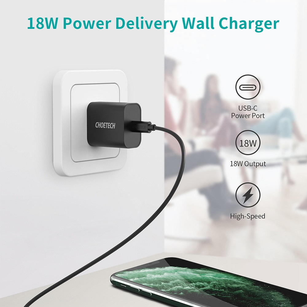 CHOETECH-Q5004-PD18W-USB-C-PD30-Quick-Charger-Power-Adapter-for-Smartphone-Tablet-Laptop-1630125