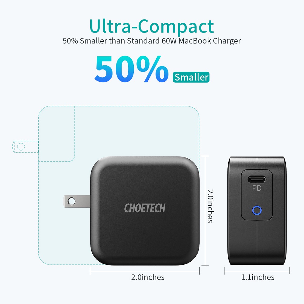 CHOETECH-USEUUKJP-PD61W-GaN-Type-C-QC-30-Quick-Charger-Power-Adapter-for-Smartphone-Tablet-Laptop-1630126