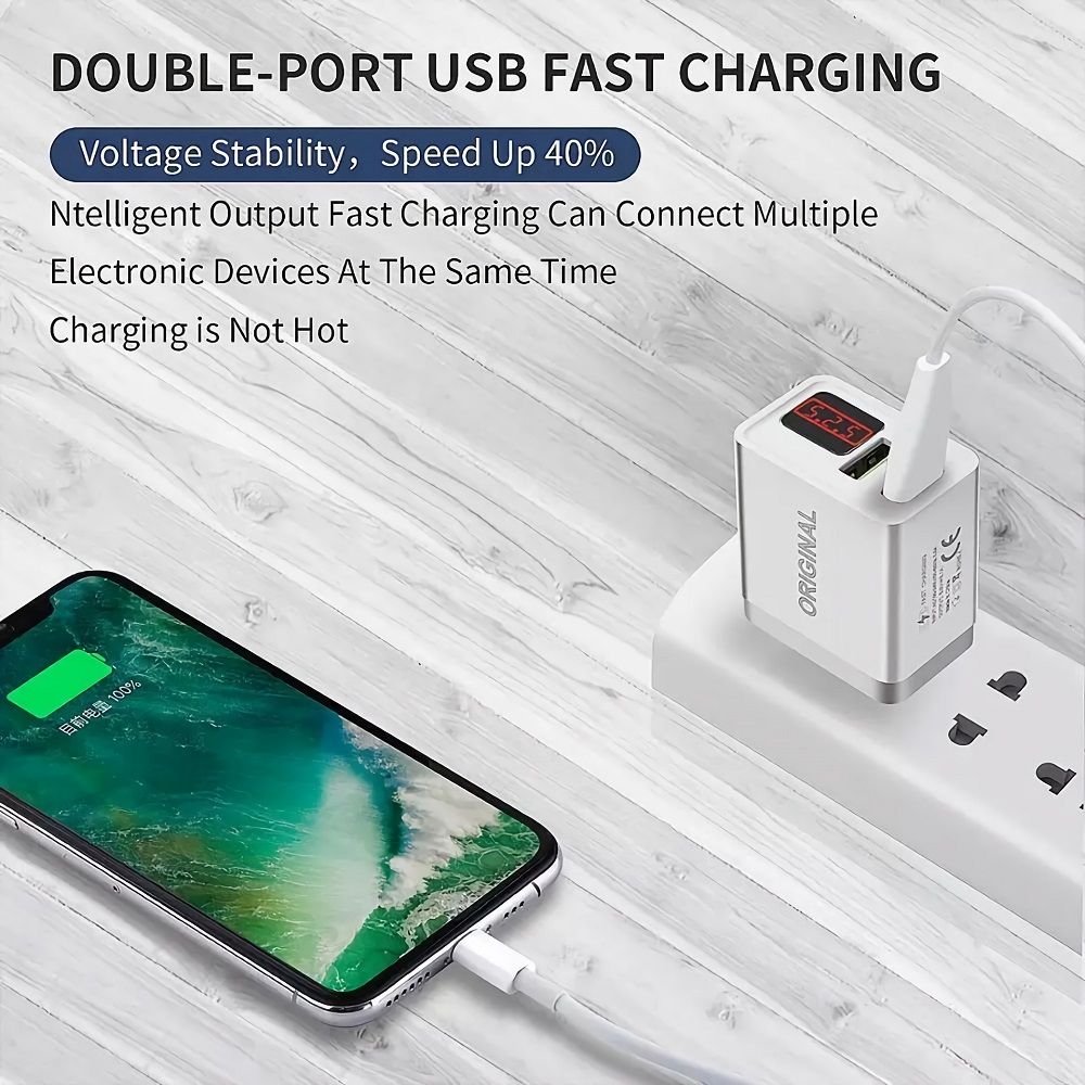 Dual-USB-EU-Charger-Power-Adapter-5V-21A-with-Display-for-Smartphone-Tablet-1753664