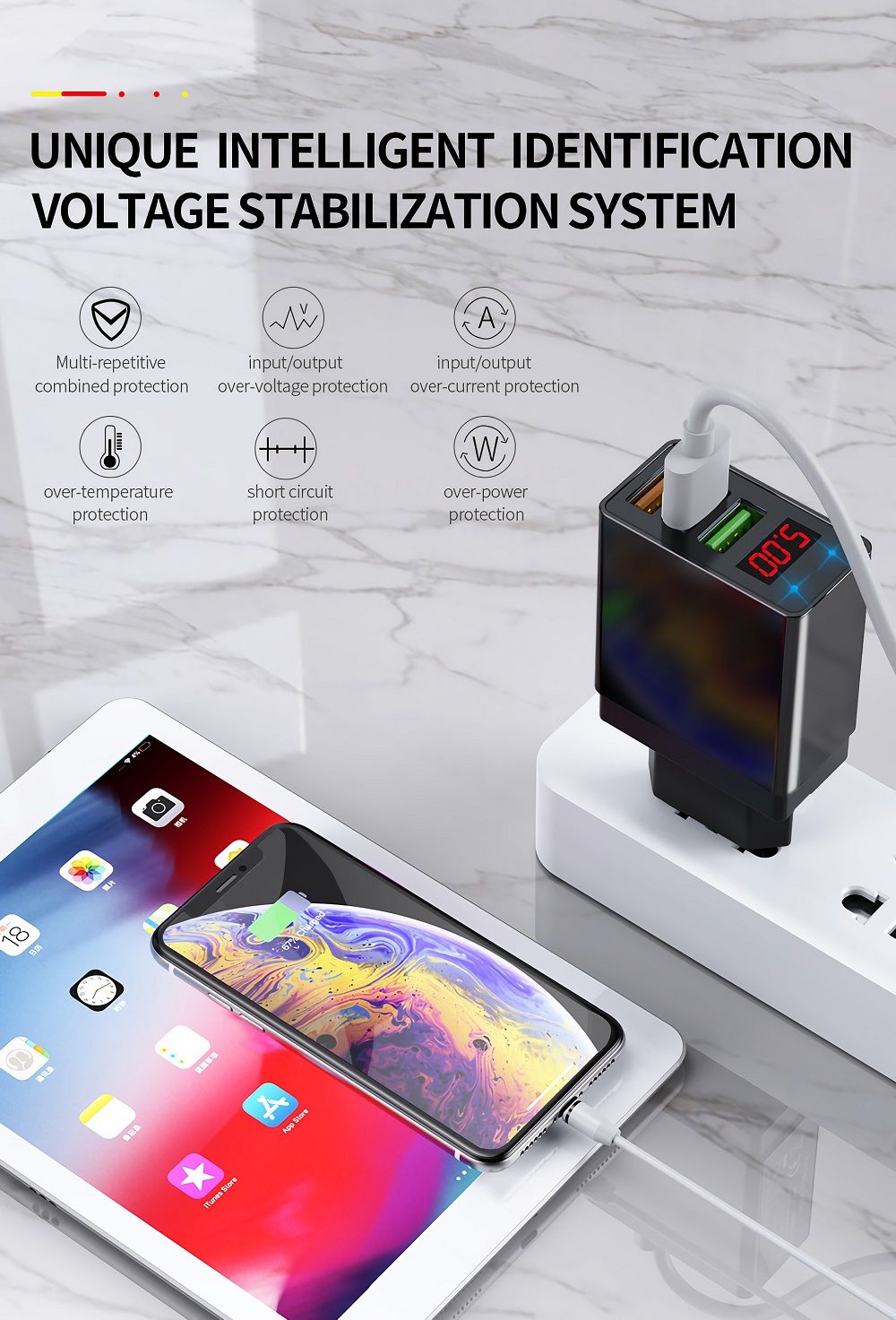 Gragas-3Ports-USB-Fast-Charging-QC30-Quick-Charge-Power-Adapter-with-Digital-Display-for-Mobile-Phon-1692439