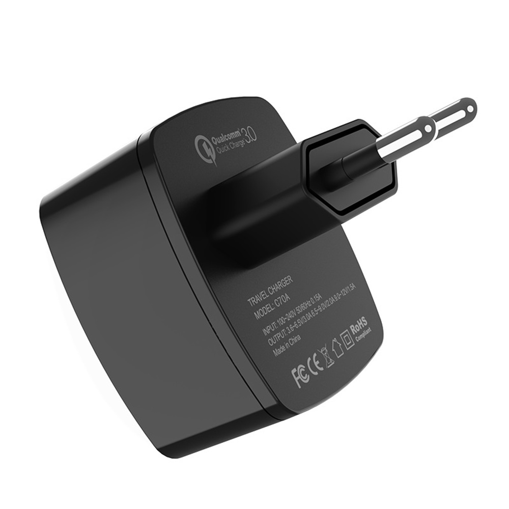 HOCO-C70A-EU-QC30-Charger-Power-Adapter-With-Micro-USB-Cable-For-Tablet-Smartphone-1564322