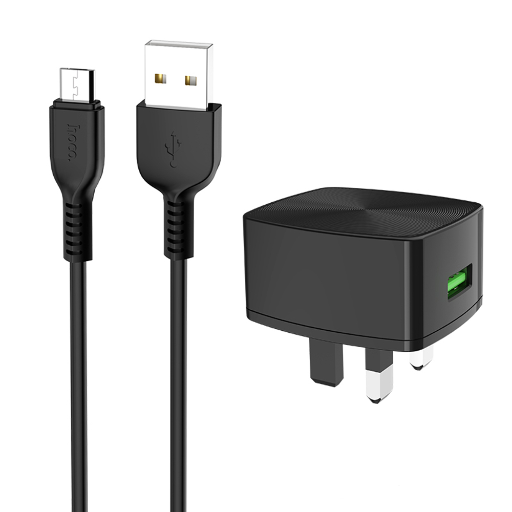 HOCO-C70B-UK-QC-30-Charger-Power-Adapter-With-Micro-USB-Cable-for-Tablet-Smartphone-1564320