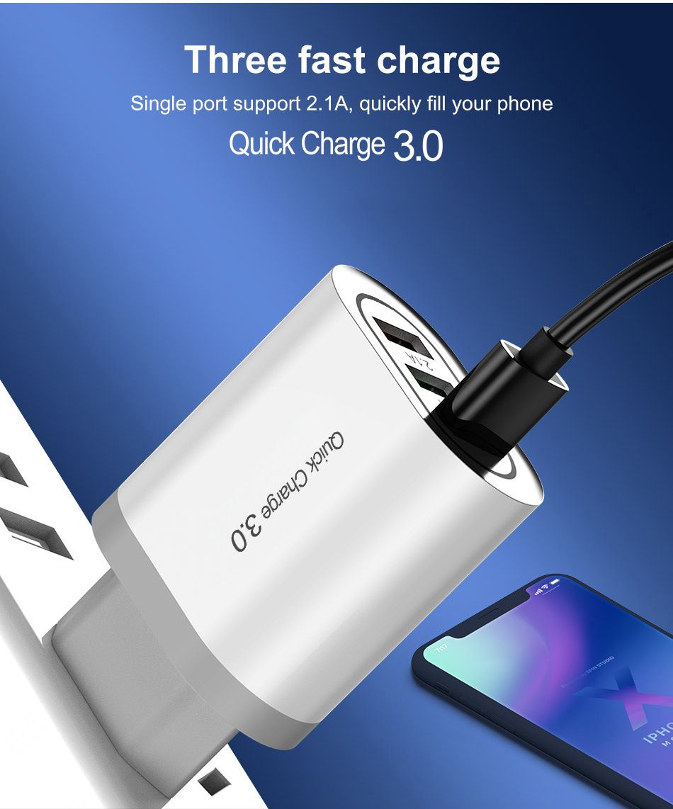 OLAF-18W-Quick-Charge-30-Dual-USB-21A--Fast-Charging-Wall-Charger-Power-Adapter-for-Tablet-Smartphon-1687531