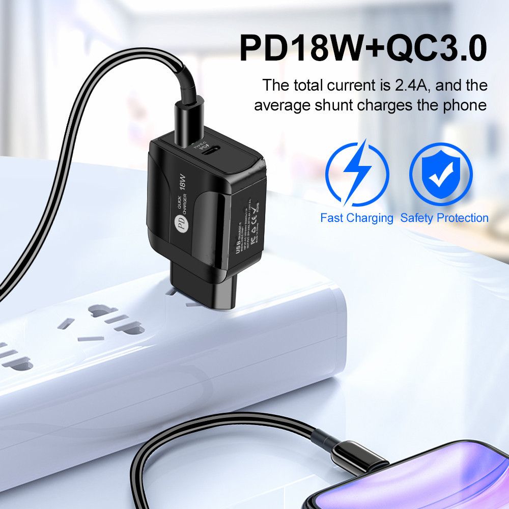 QC30PD18W-USB-Quick-Charger-Power-Adapter-for-Tablet-Smartphone-1759142