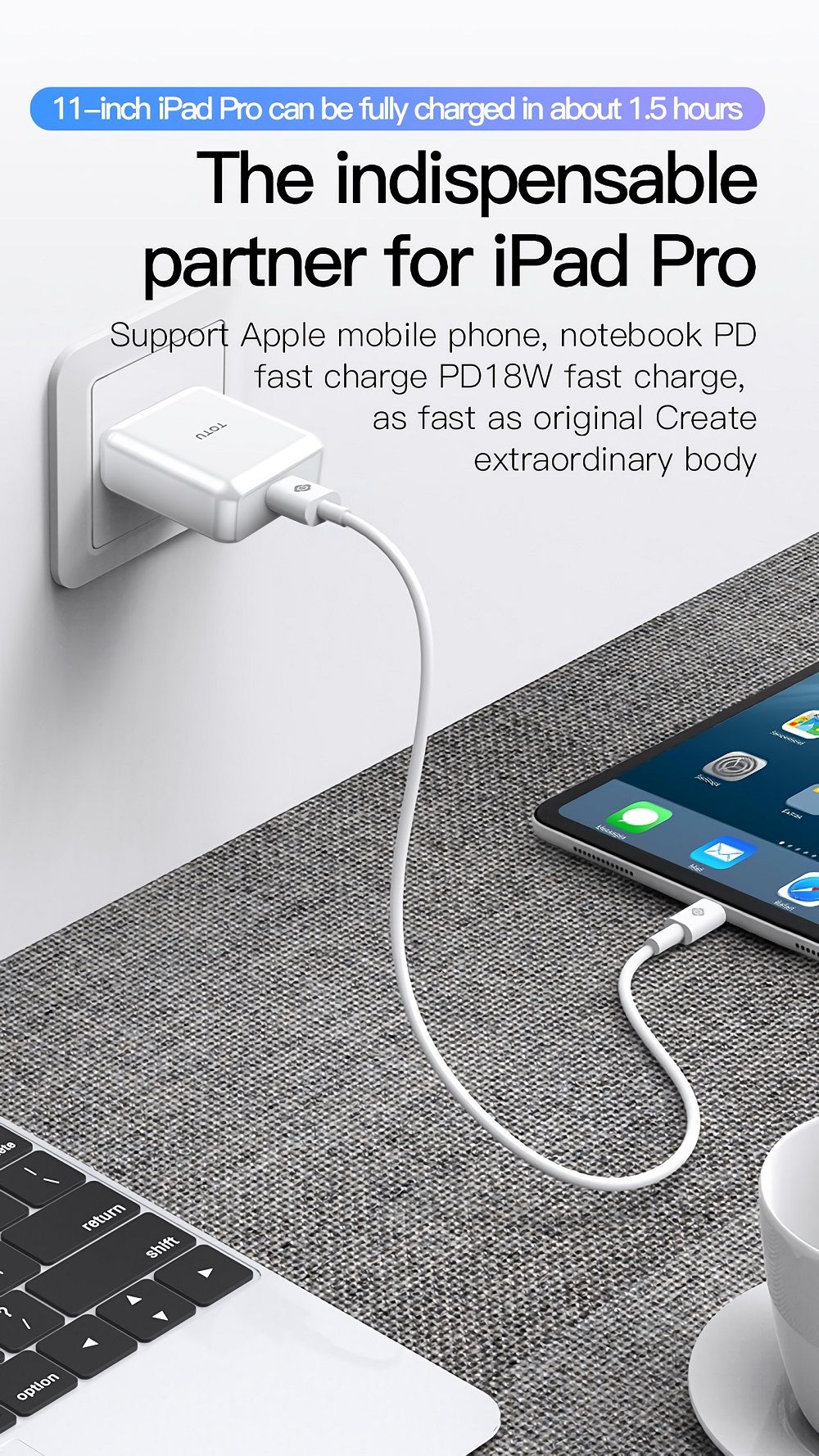 TOTU-TC-061PD-USB-C-PD-30-Fast-Charging-Power-Adapter-Travel-Charger-for-Tablet-Smartphone-1675416