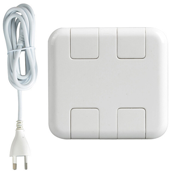 USB-4-Port-AC-Wall-Charging-Station-Home-Adapter-Stand-For-Tablet-Cell-Phone-984233