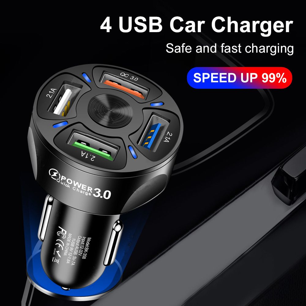 Universal-3A-QC30-4-USB-Car-Charger-Power-Adapter-for-Smartphone-Tablet-1754434