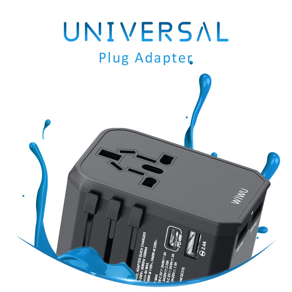 WIWU-UA-304-Charger-Adapter-Travel-Charger-with-Contractive-Plug-3-USB-Ports-45W-Type-C-PD-Port-1684881