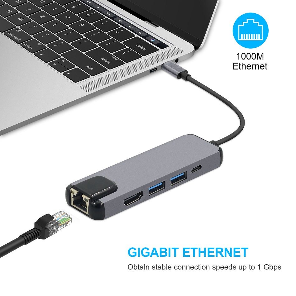 5-In-1-USB-C-30-Type-C-Charging-Multifunctional-Hub-Adapter-Ethernet-HD-Adapter-Data-Sync-For-Apple--1268255