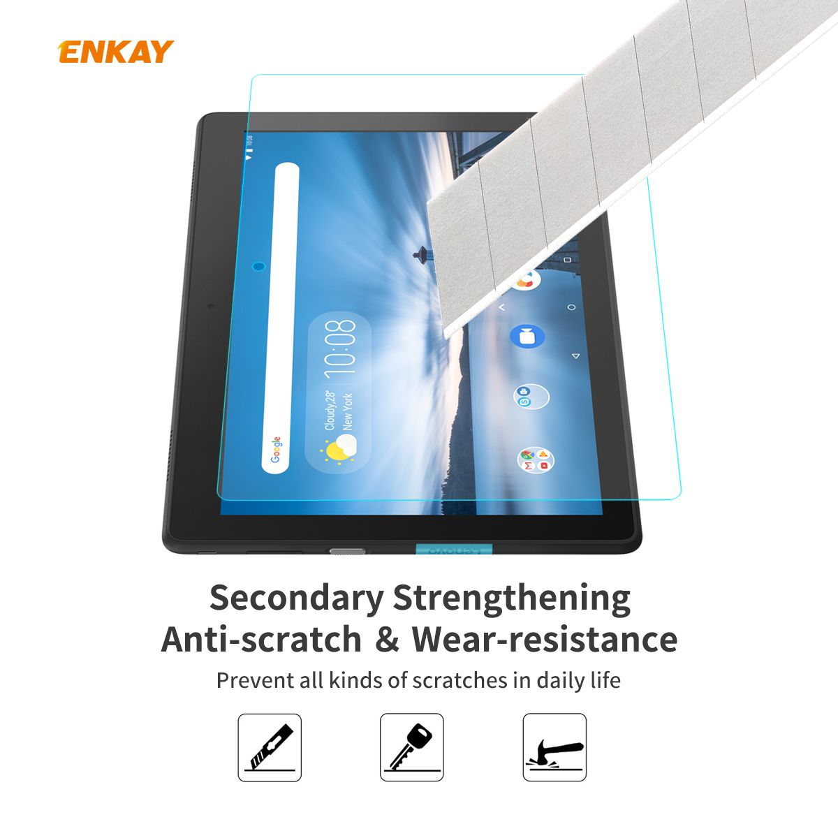 ENKAY-033mm-9H-25D-Curved-Edge-Tempered-Glass-Protective-Film-Screen-Protector-for-Lenovo-E10-TB-X10-1734374