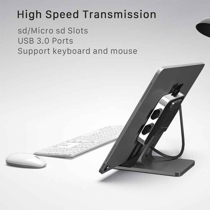 BYEASY-UC-167-7-in-1-Type-C-Hub-Docking-Station-Stand-with-4K-HD-2USB-30-PD-Charging-Port-SDMicro-SD-1591797