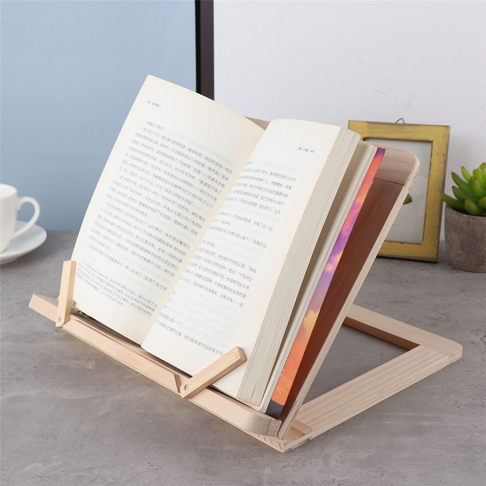 Multifunctional-Foldable-Wood-Book-Tablet-Stand-Cookbook-Holder-Adjustable-Reading-Rack-1426050