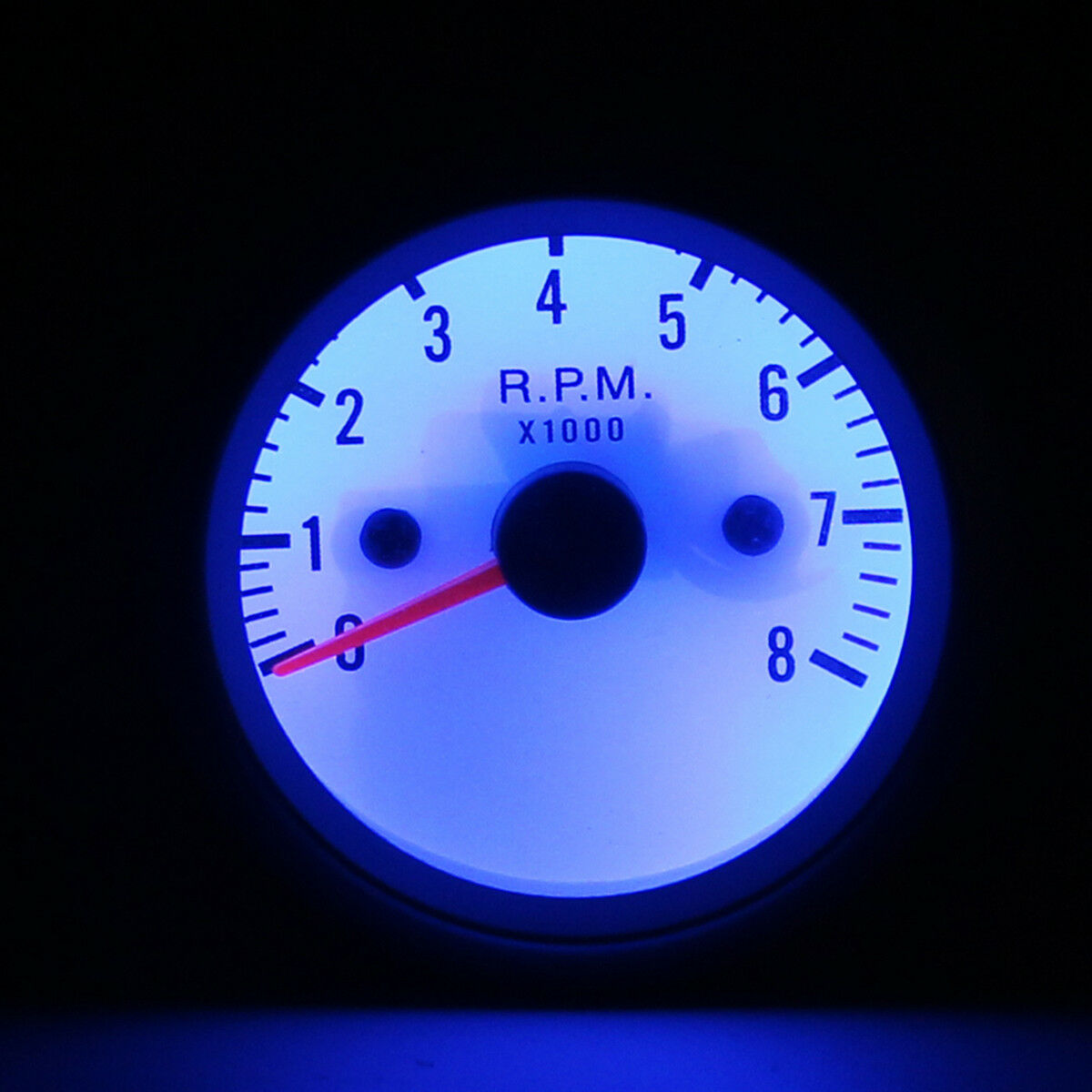 2-52mm-12V-Car-Blue-LED-Light-Tachometer-Tacho-Gauge-Meter-Counter-0-8000-RPM-1624607