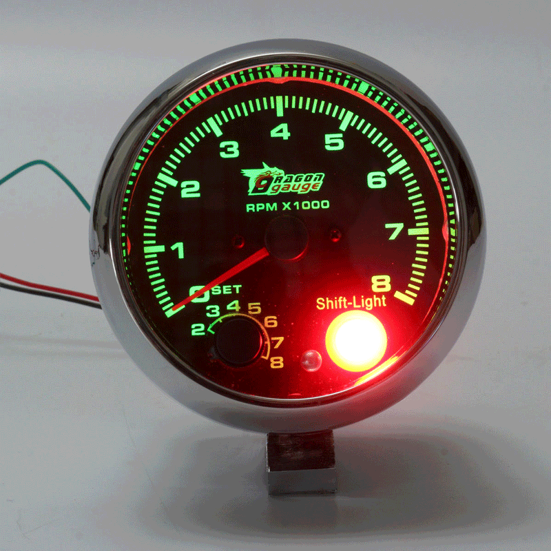 375-Inch-12V-RPMx1000-Tacho-Tachometer-with-Shift-Light-RPM-Rev-Gauge-Meter-1651166