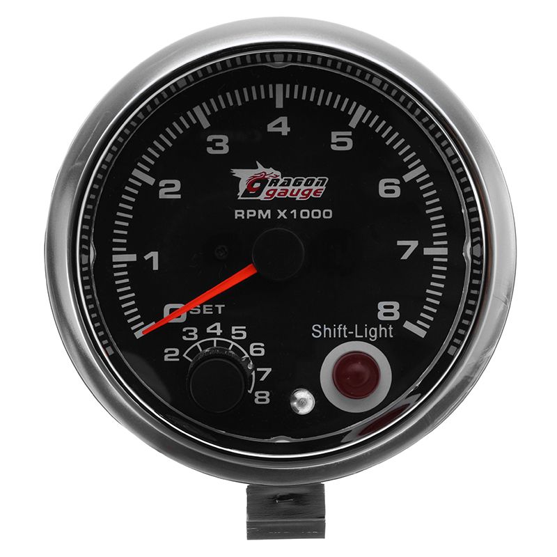 375-Inch-12V-RPMx1000-Tacho-Tachometer-with-Shift-Light-RPM-Rev-Gauge-Meter-1651166