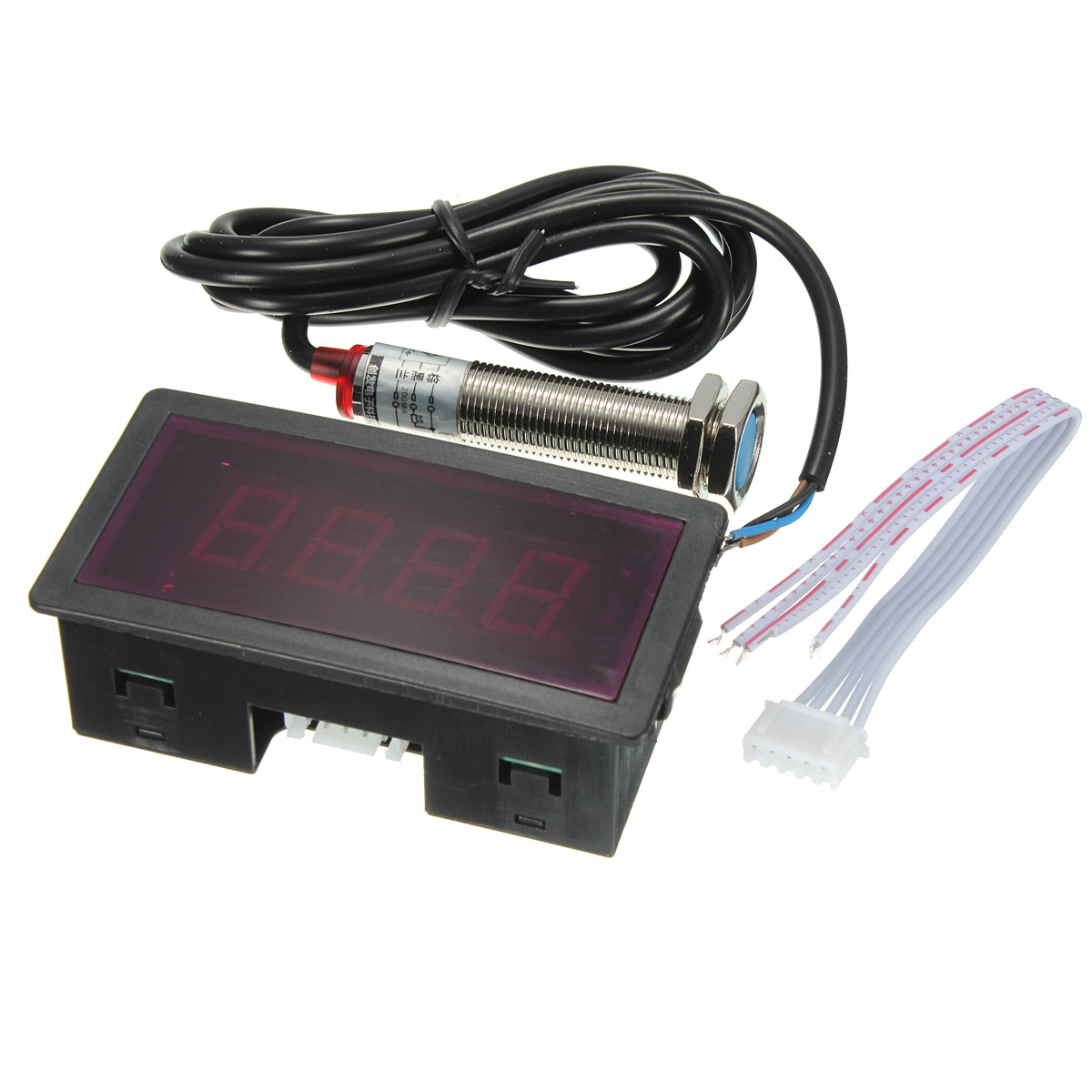 Red-LED-Tachometer-RPM-Speed-Meter-with-Proximity-Switch-Sensor-NPN-928692