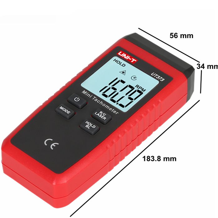 UNI-T-UT373-Mini-Digital-Non-contact-Tachometer-Laser-RPM-Meter-Speed-Measuring-Instruments-Auto-Ran-1226682