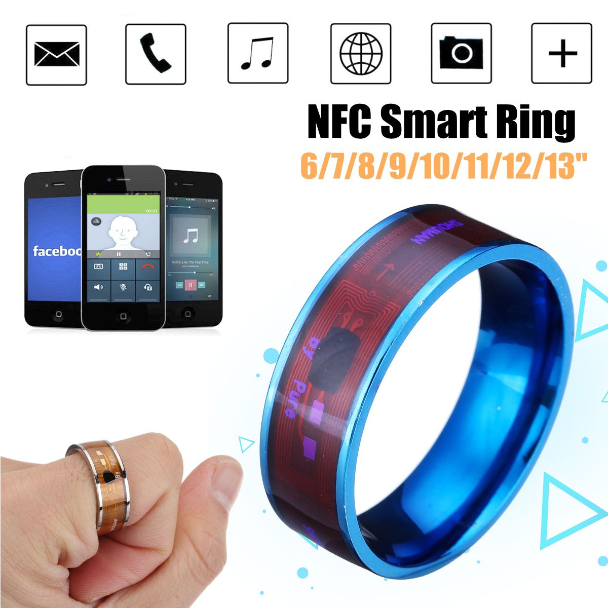 Blue-NTAG213-NFC-Tag-Ring-Multifunctional-Intelligent-Ring-Titanium-Steel-Smart-Wear-Finger-Digital--1559058