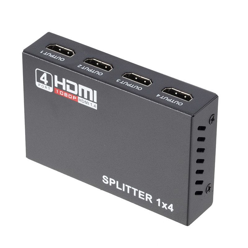 1080P-HD-1-In-4-Out-HDMI-Splitter-V14-HDMI-Video-Splitter-One-Input-Four-Output-Converter-HDMI-Adapt-1748890