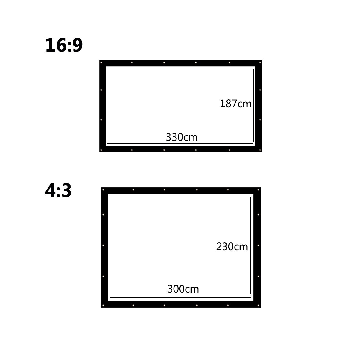 150Inch-169-43-HD-Projector-Display-Screen-Football-Home-Film-Indoor-Theater-1376173