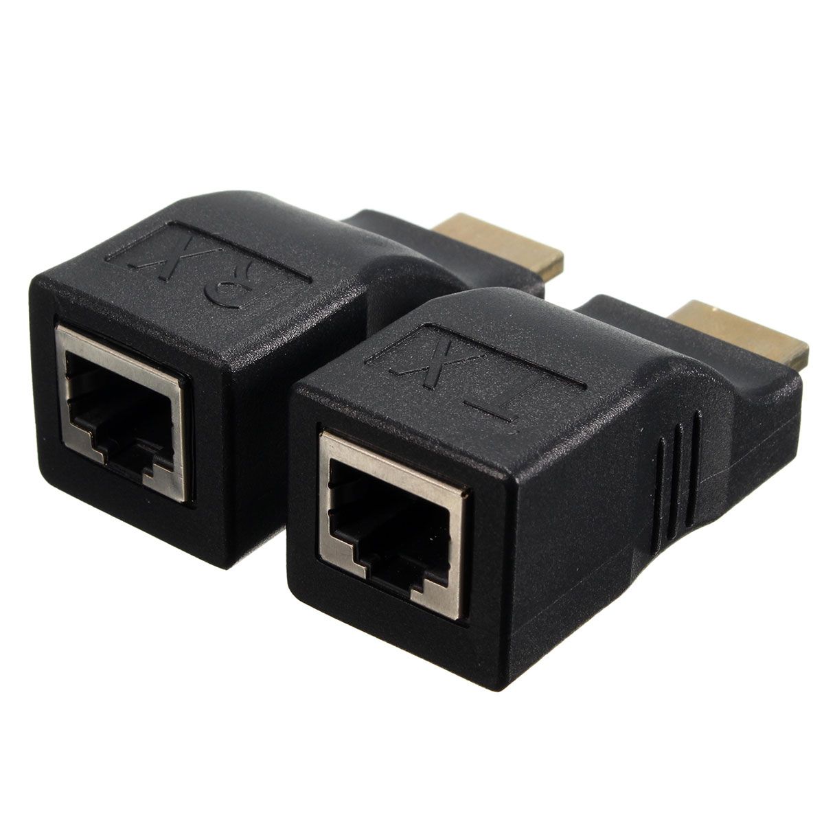 2Pcs-HD-to-RJ45-Network-Lan-Ethernet-Cable-Extender-Over-by-Cat-5e6-HD-1080P-3D-1095199