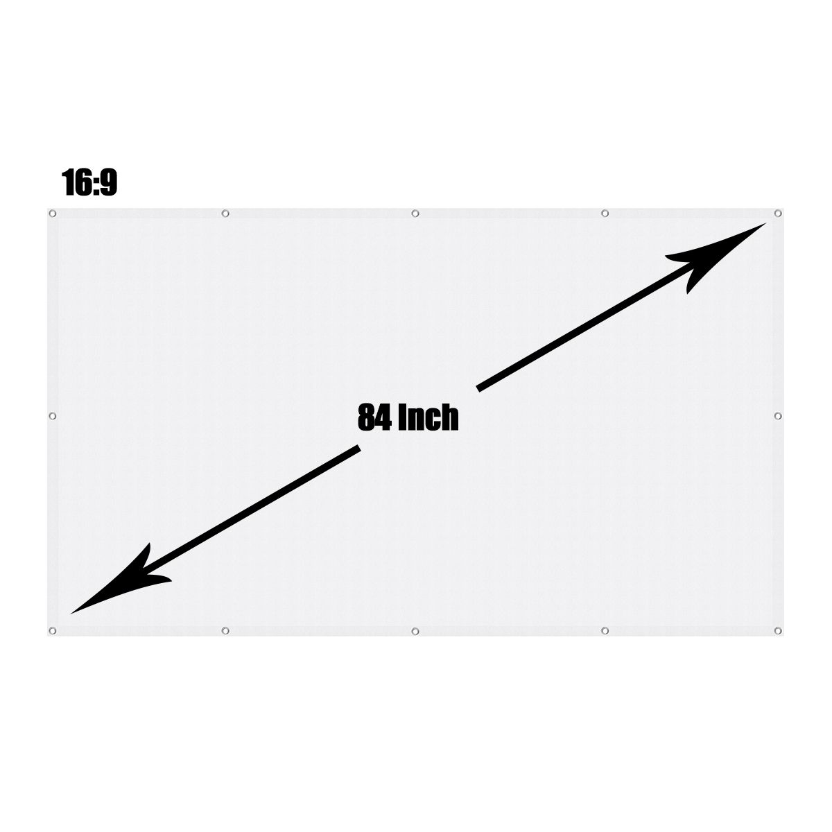 60-72-84-100-120-150-Inch-16--9-White-High-Brightness-Reflective-Projector-Screen-Cloth-Foldable-Fab-1718150