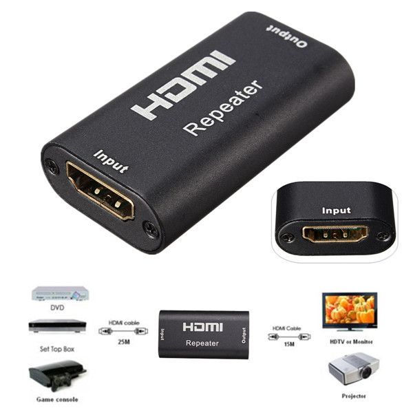 Mini-130FT-Full-HD-1080P-165Gbps-HD-Repeater-Extender-Amplifier-Booster-3D-991294