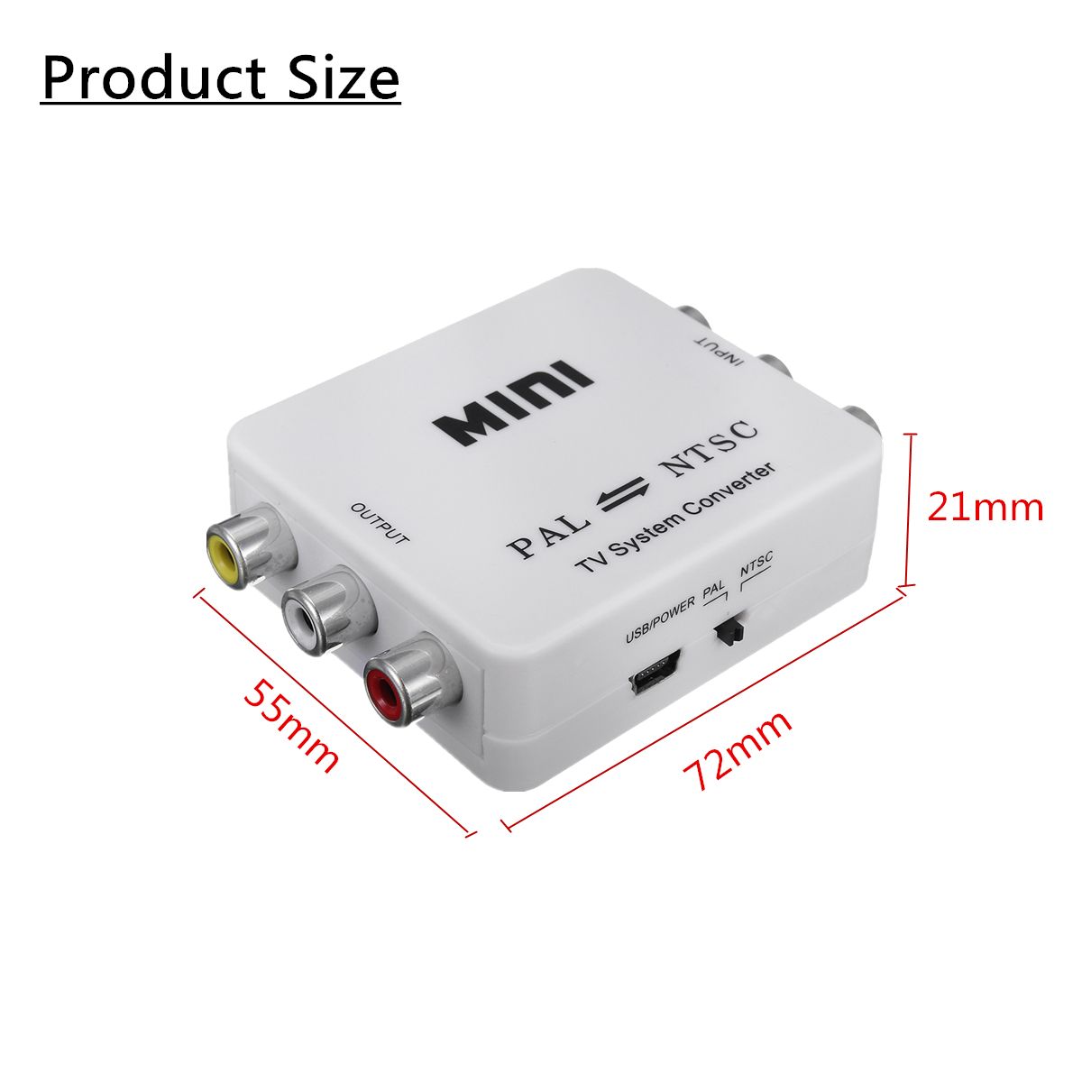 Mini-PAL-to-NTSC-TV-Video-System-Bi-directional-Converter-Switch-Adapter-1118622