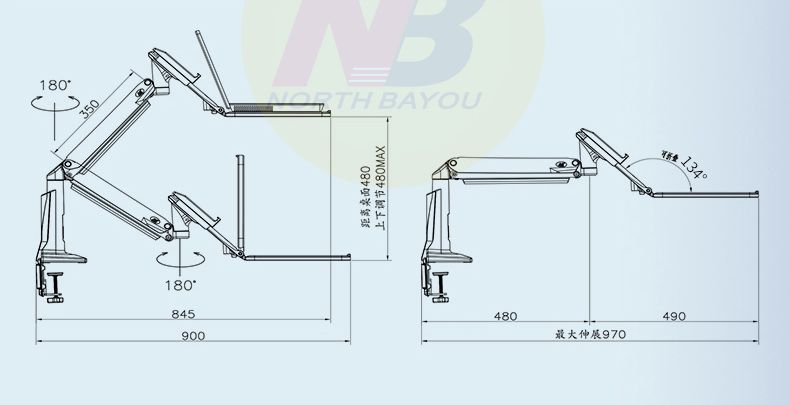 NB-FB17-Desktop-Full-Motion-Gas-Spring-Arm-Sit-stand-Workstation-Adjustable-Tray-Holder-for-11-17-in-1714707