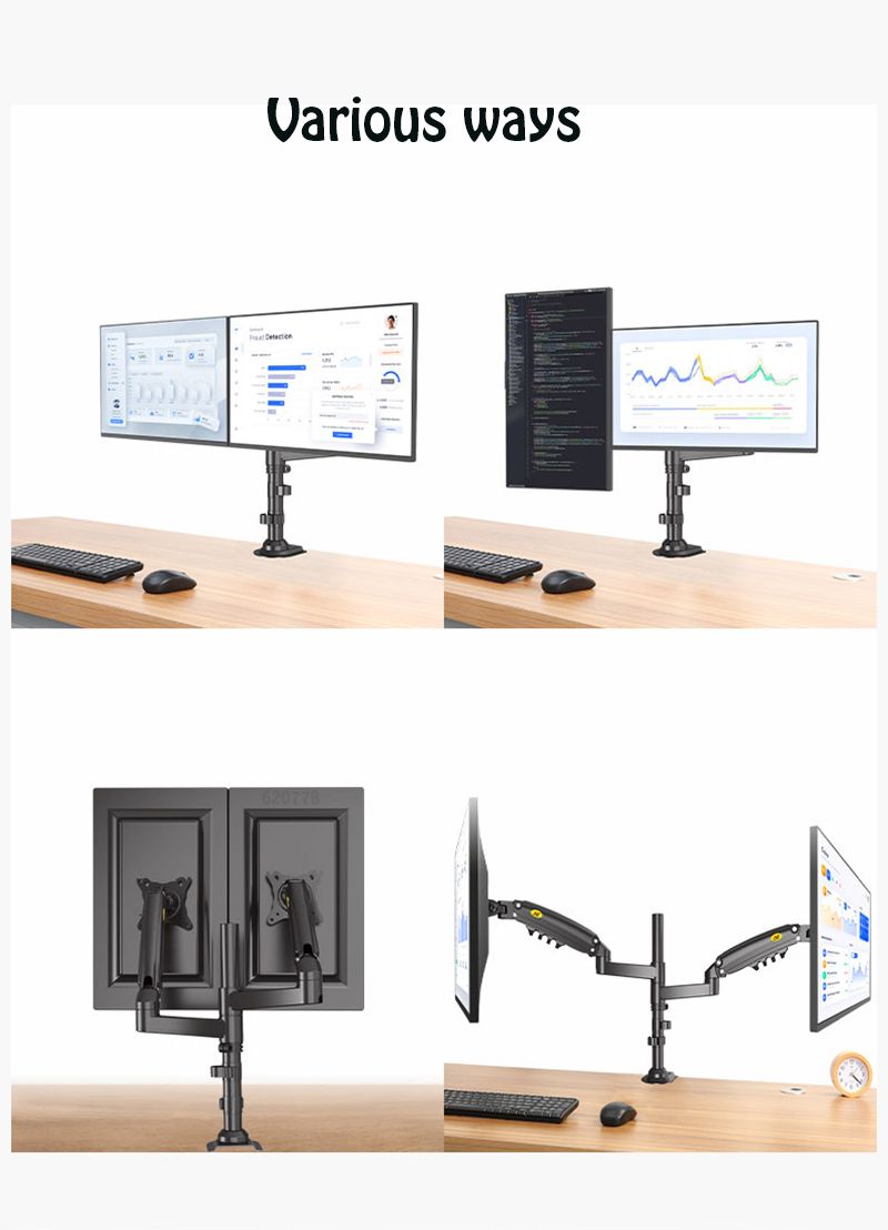 NB-H160-17-27-Inch-2-9kg-x2-Loading-Weight-Adjustable-Dual-Monitor-Holder-Arm-Gas-Spring-Desktop-Ful-1716756