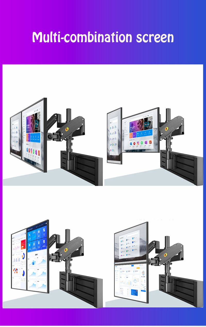 NB-M80-Dual-Aluminum-Alloy-Ergonomic-22-32in-LCD-LED-Screen-Slot-Mount-Bracket-Monitor-Holder-Load-2-1729757