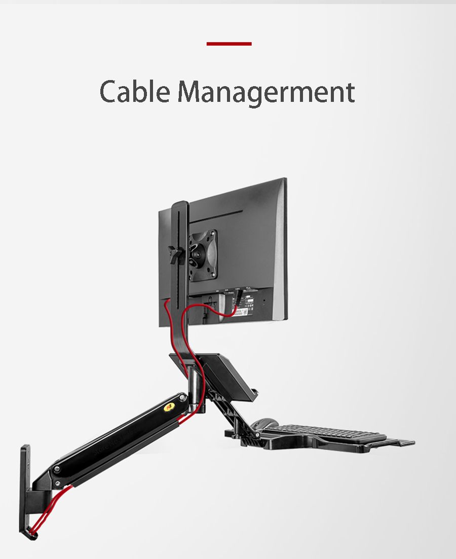 NB-MC32-Aluminum-Ergonomic-Wall-Mount-Sit-Stand-Workstation-22-32in-Monitor-Holder-Gas-Strut-Arm-wit-1729795