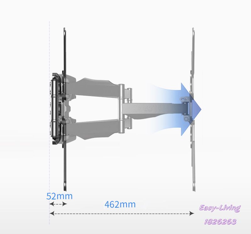 NB-P5-Full-Motion-32-inch-60-inch-LCD-LED-TV-Wall-Mount-Rack-6-Swing-Arms-Max-VESA-400x400mm-TV-Moun-1699494