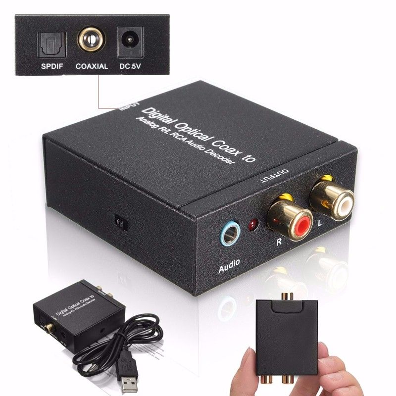 NK-Y2-Digital-SPDIF-Optical-Coax-to-Analog-RCA-RL-DTS2151-Audio-Converter-Decoder-1120194